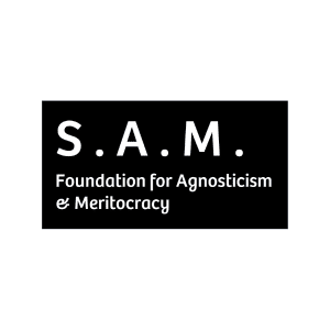 Stichting voor Agnosticisme en Meritocratie logo